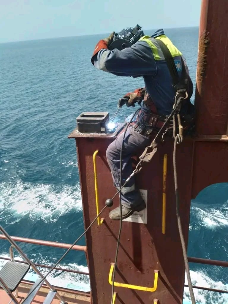 Industrial metalwork